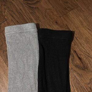 T Tahari Black and Gray Pencil Skirt